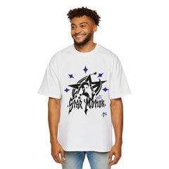 Star Motion Oversized T-Shirt - Blue